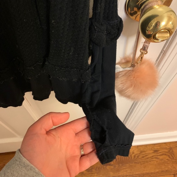 Free People Scoop Neck Knit Top - Picture 3 of 5